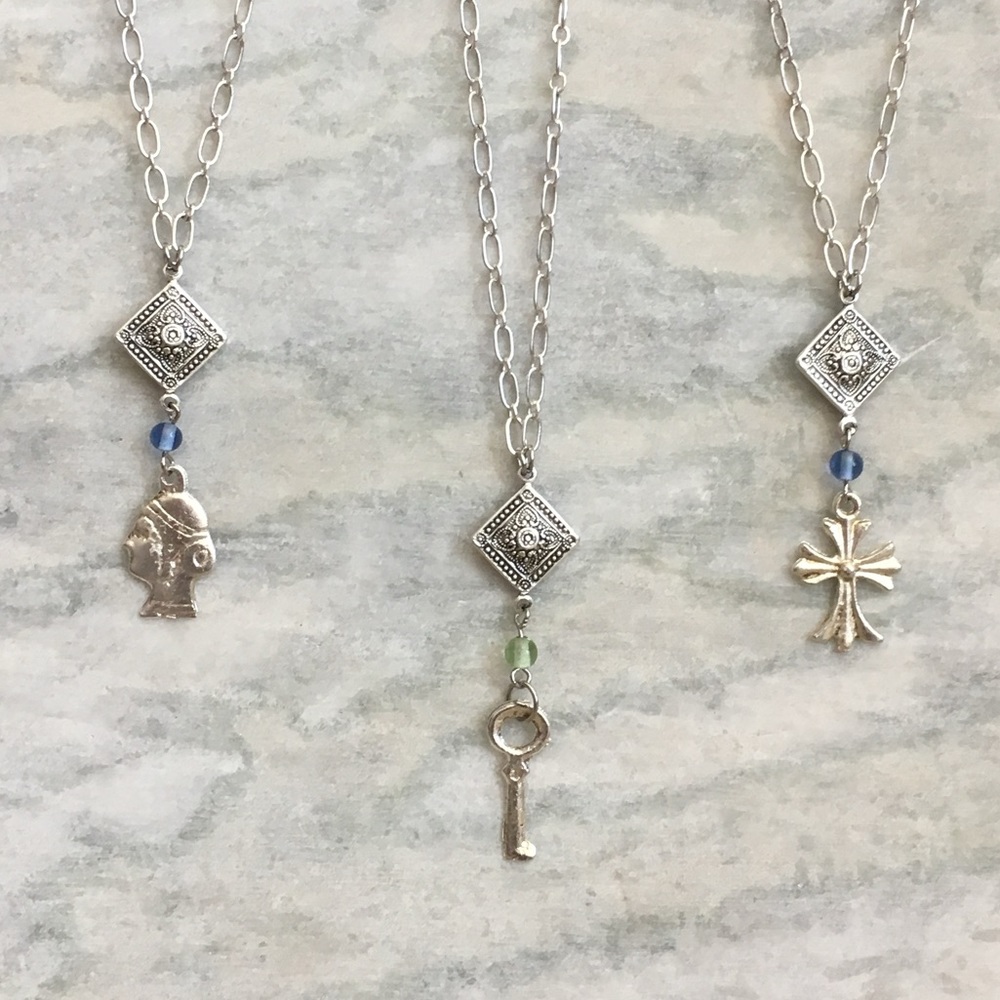 Vintage Milagros Necklace